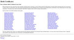 Desktop Screenshot of birth-certificates.net
